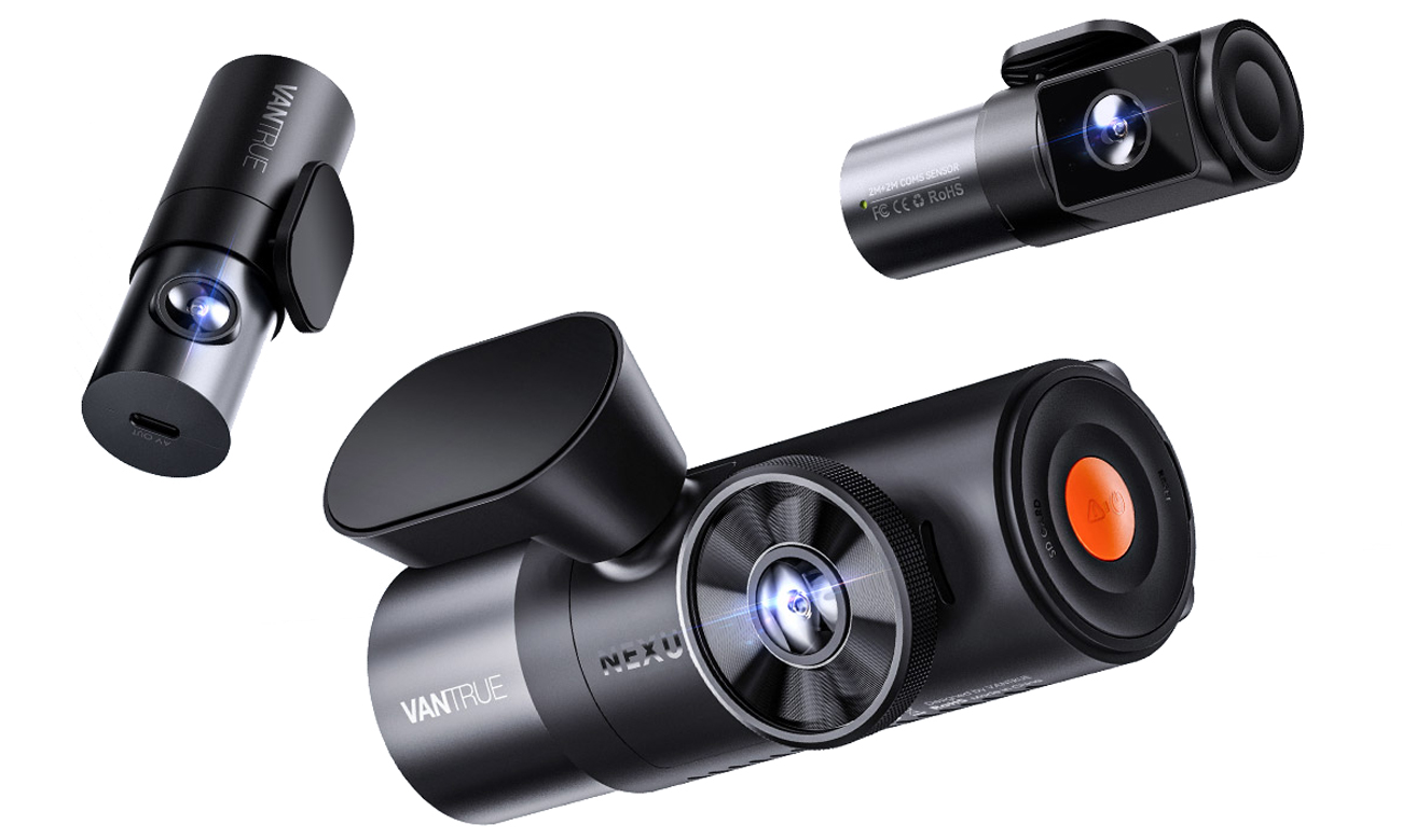Vantrue Nexus 5 4CH Dashcam - Gesamtansicht