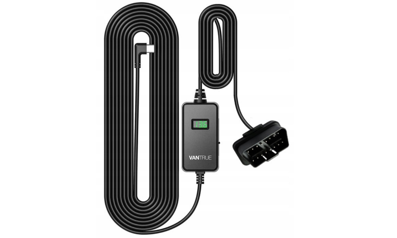 OBD USB-C Stromadapter Vantrue VP04 - Gesamtansicht