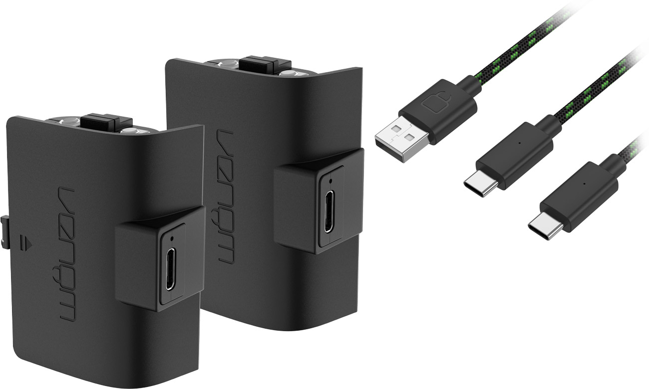 Doppelakku + 3-Meter-Ladekabel Venom für Xbox Series X|S und Xbox One - Gesamtansicht