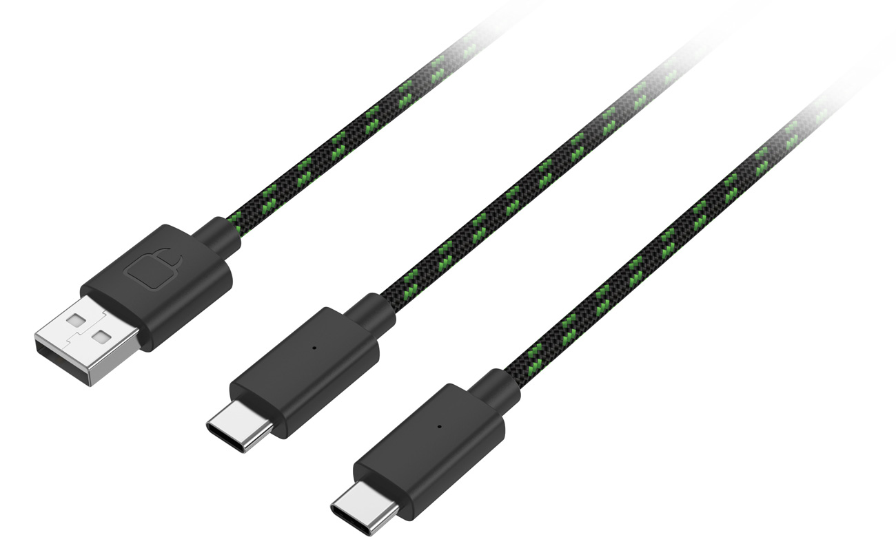 USB-C-Kabel im Venom VS2874-Set - Gesamtansicht
