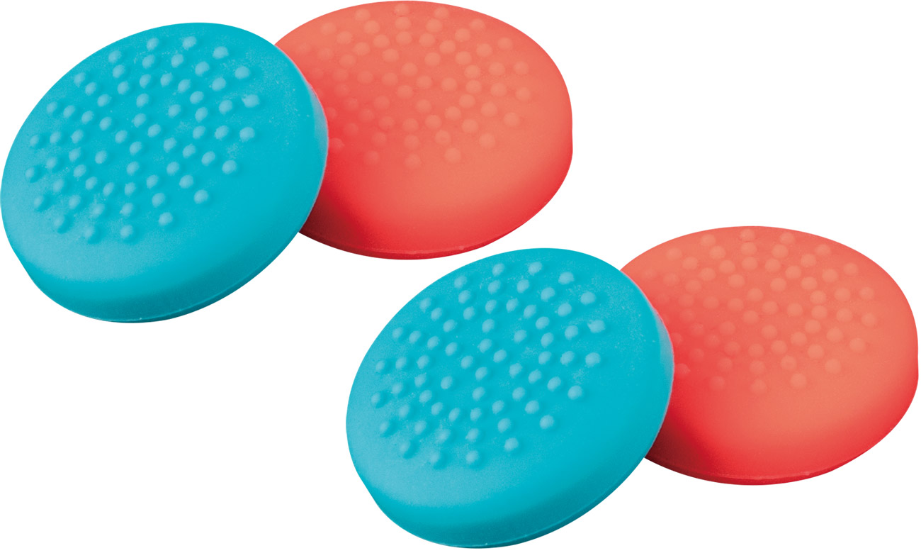 Gummiaufsätze für Analogsticks für Joy-Con Venom Thumb Grips - Gesamtansicht