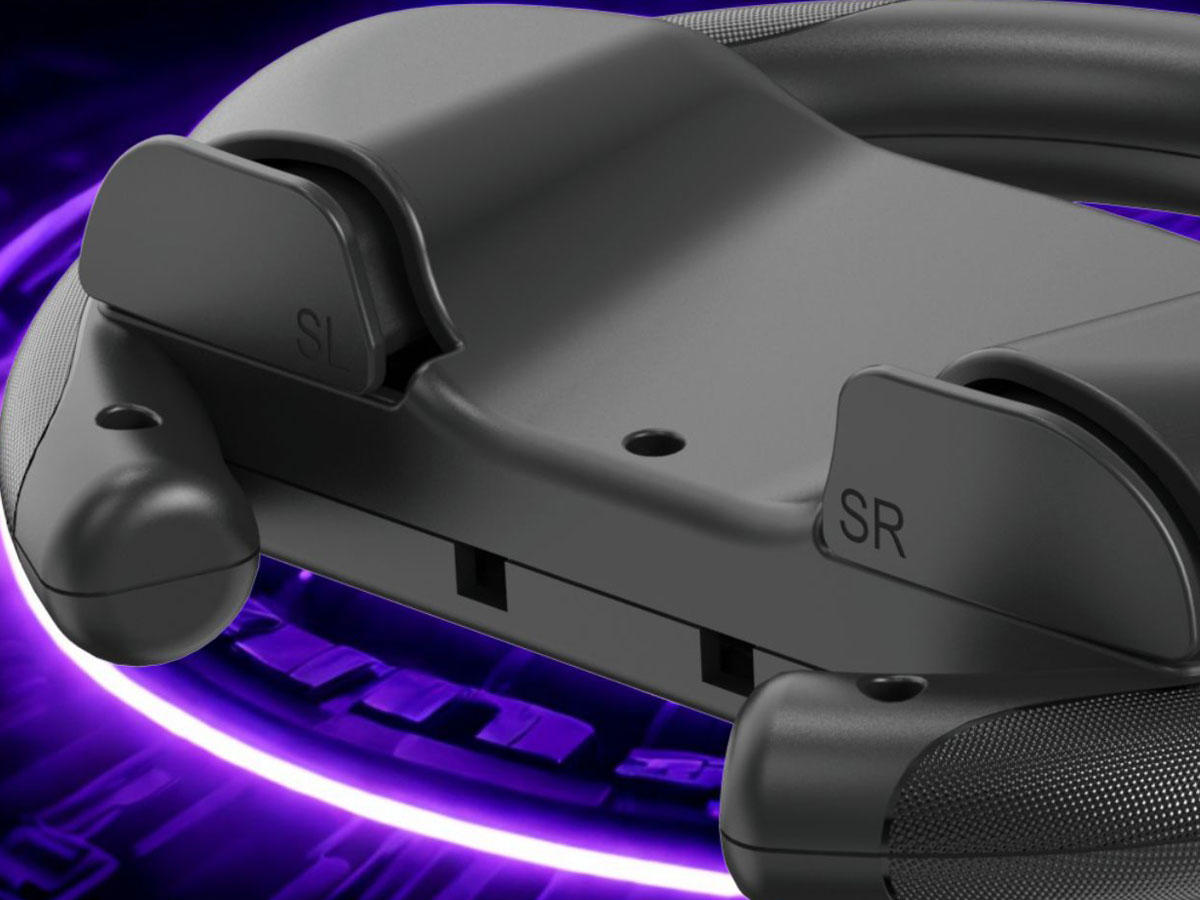 Lenkrad Venom VS4934 für Nintendo Switch Joy-Con / Joy-Con 2 - Abbildung mit Hintergrund