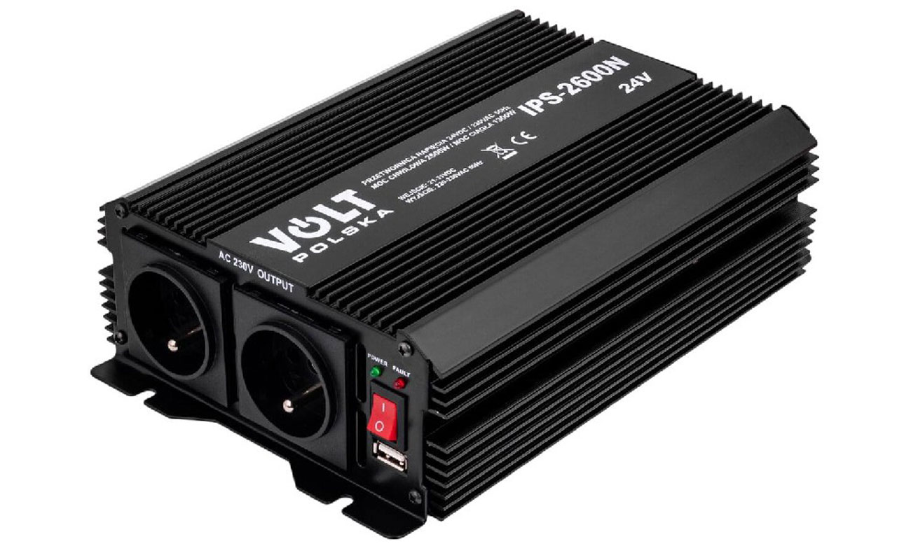 VOLT IPS 2600 N 24/230V (1300/2600W) + USB