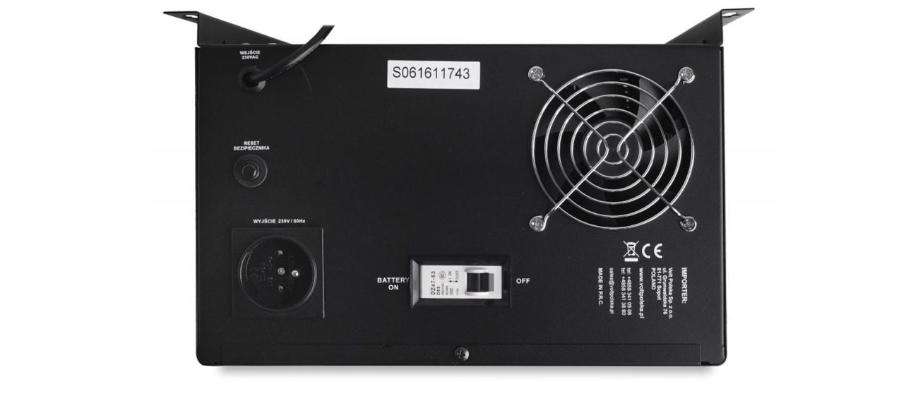 VOLT SINUS UPS 800 + 55Ah (500/800W)