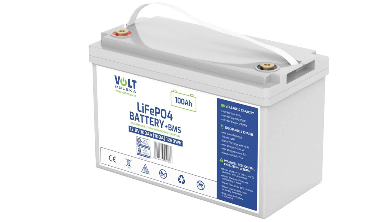 Akumulator do UPS VOLT LiFePO4 12V 100 Ah