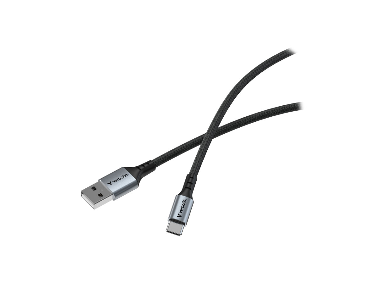 Verbatim Sync & Charge USB-A zu USB-C 18W 120 cm Aussehen