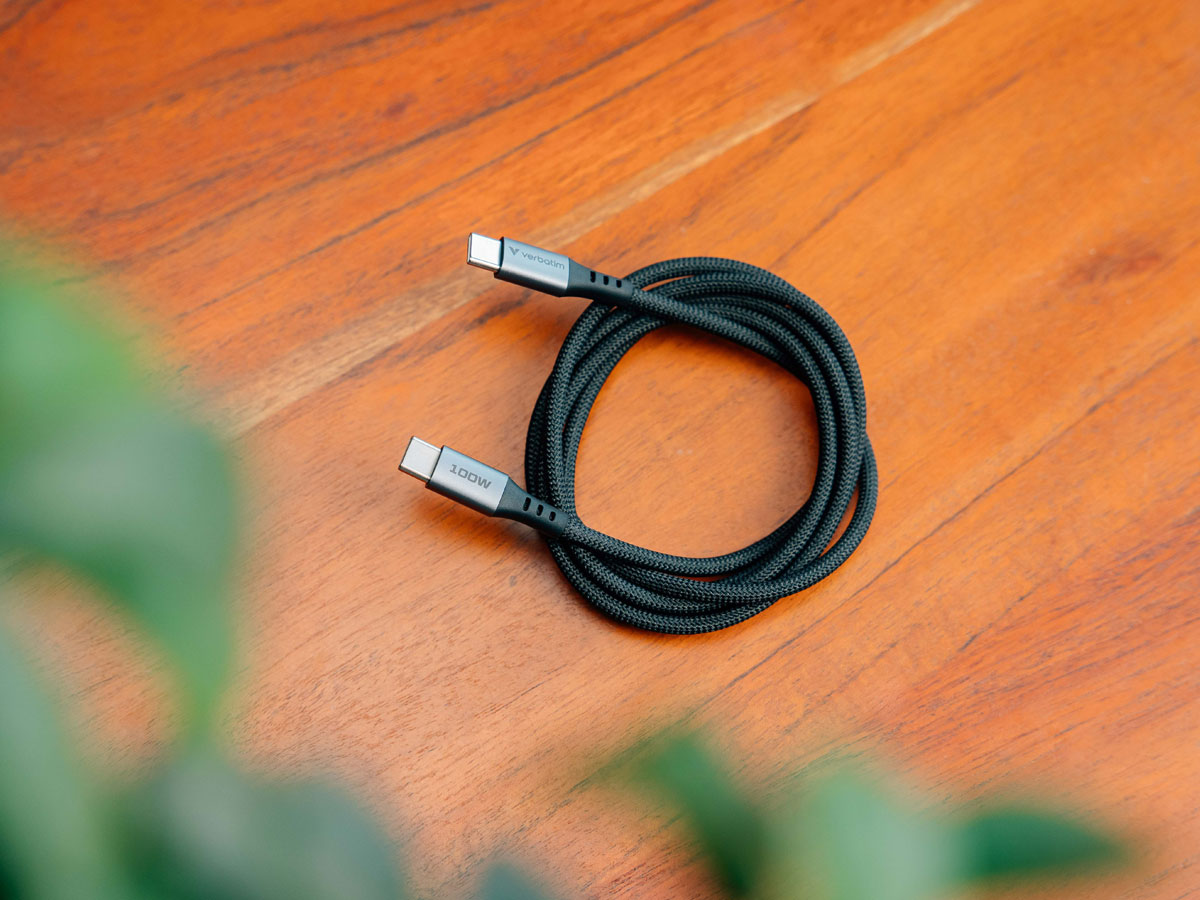 Verbatim Sync & Charge USB C to USB C 100W 120 cm