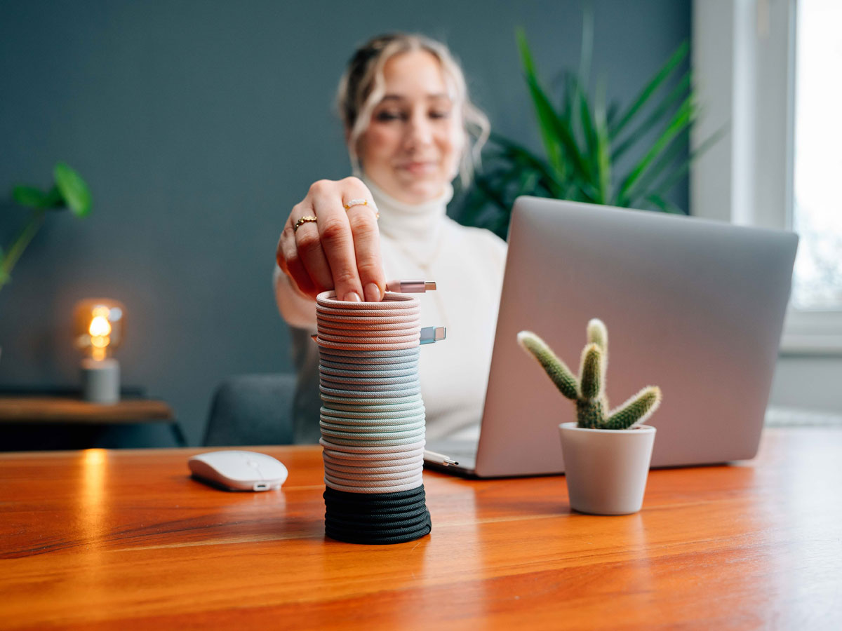 Verbatim Sync & Charge Cable USB-C auf USB-C 100W Magnetisch 120 cm