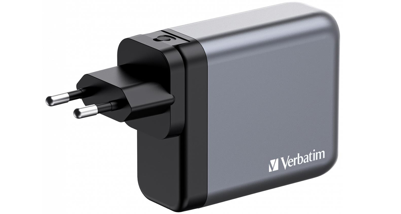 Ladegerät Verbatim GaN 4-in-1 140W