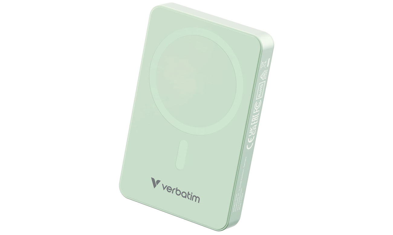 Verbatim Charge ´n´ Go Essentials Power Bank Magnetisches Kabelloses 10000m