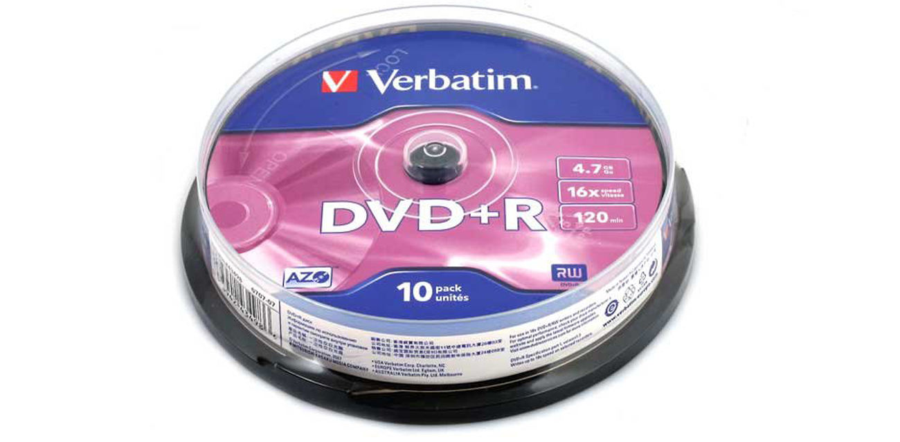 Płyta DVD+R Verbatim 4.7GB 16x AZO
