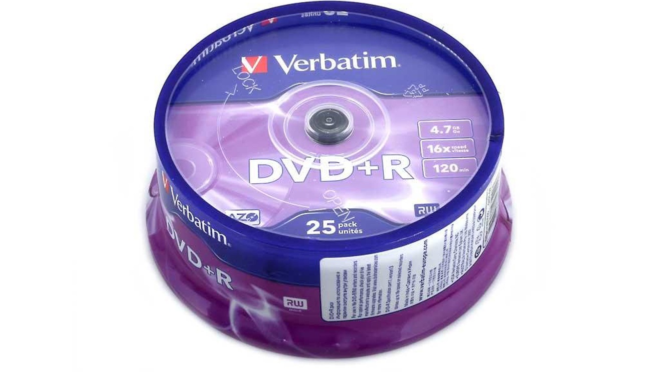 DVD+R Verbatim 4.7GB 16x AZO 25 Stück