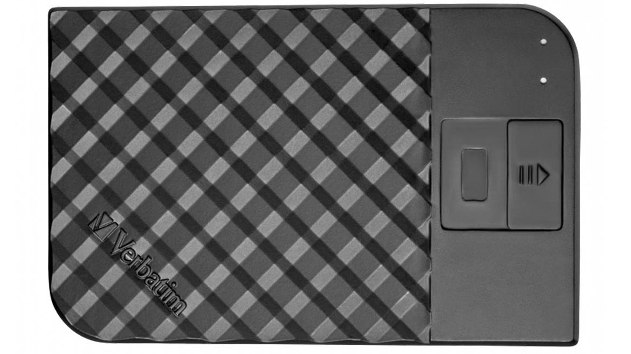 Externe HDD Verbatim Executive Fingerprint Secure Schwarz - Gesamtansicht