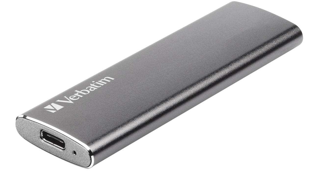 Externe SSD-Festplatte Verbatim Vx500 480 GB Grau
