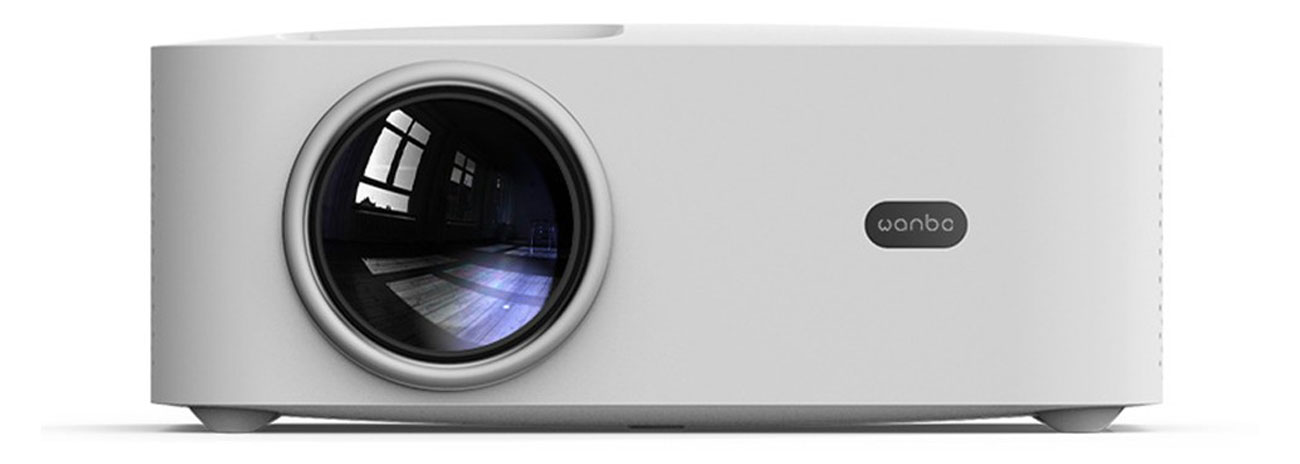 WANBO X1 Pro Android Frontansicht, Lampe