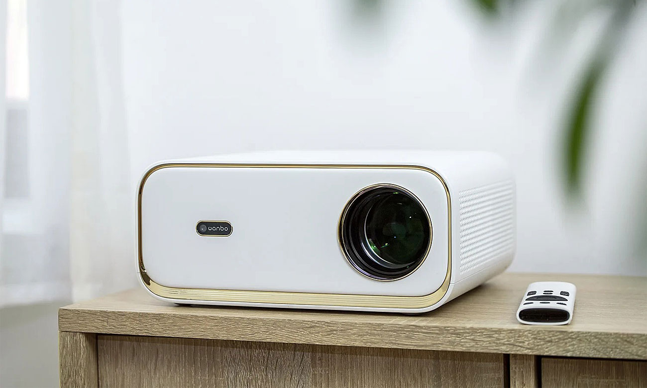 WANBO X5 Projektor mit Fernbedienung