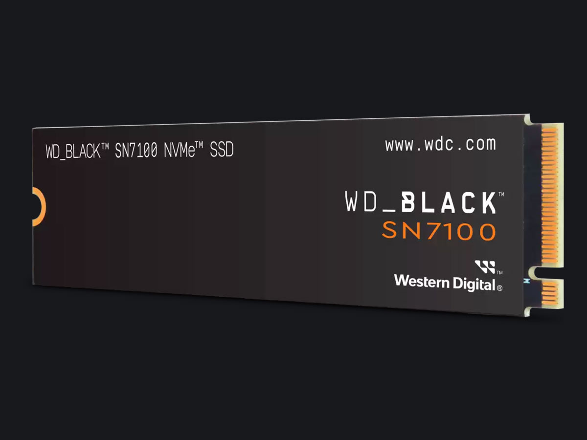WD Black SN7100 SSD-Festplatte – Gesamtansicht