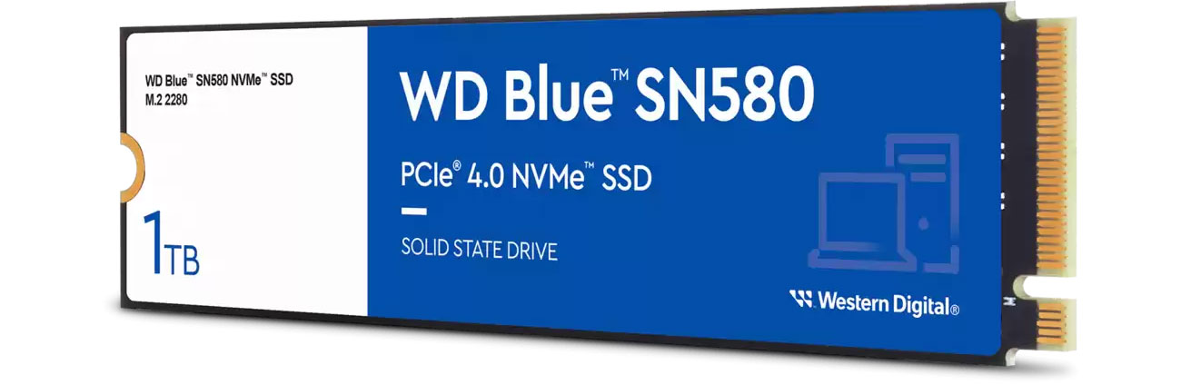 WD 1 TB M.2 PCIe Gen4 NVMe Blue SN580