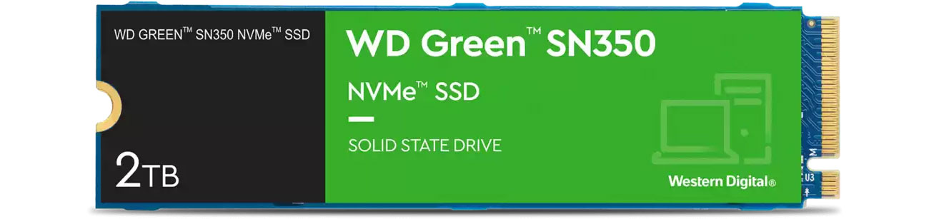 WD Green SN350 2 TB M.2 PCIe NVMe