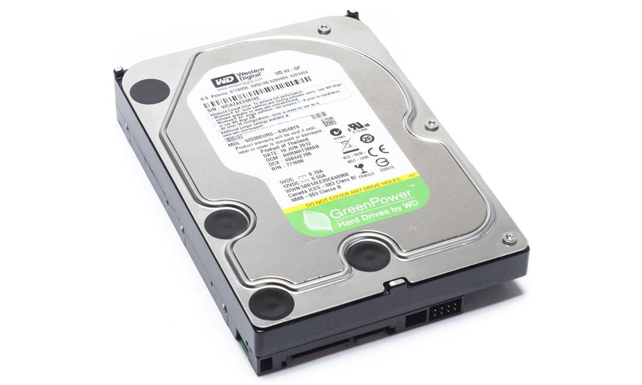 WD AV-GP 3TB 7200 U/min 64MB