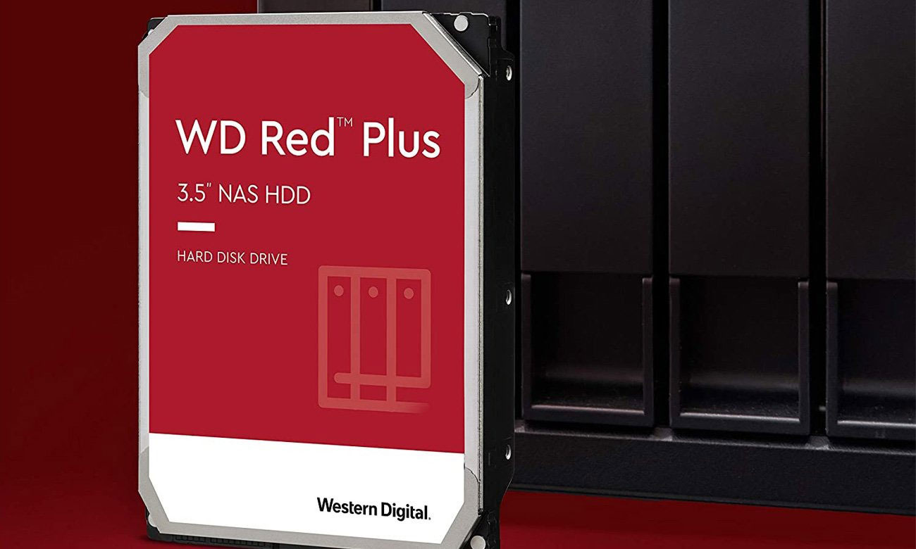 WD RED PLUS HDD für NAS-Systeme