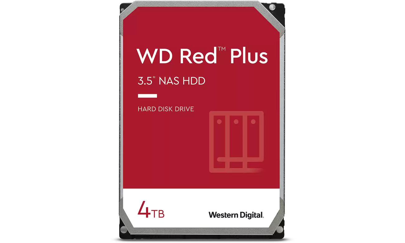 HDD 3,5'' WD Red Plus NAS 4 TB