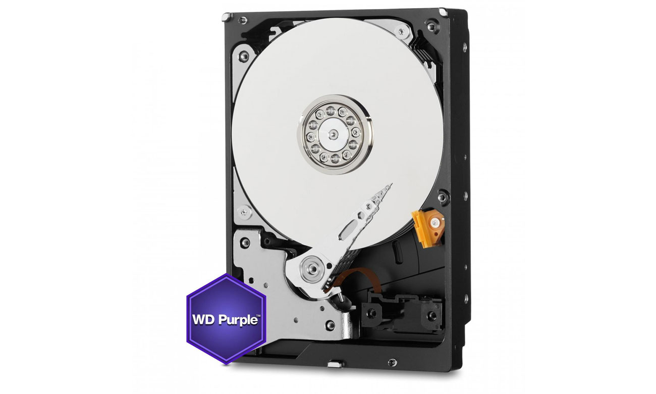WD 1TB IntelliPower 64MB PURPLE zgodność z różnymi systemami zabezpieczeń