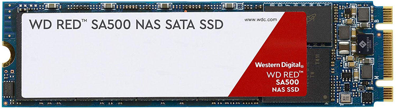 Leistung und Geschwindigkeit des NAS Systems mit der Festplatte WD 500GB M.2 SATA SSD Red SA500