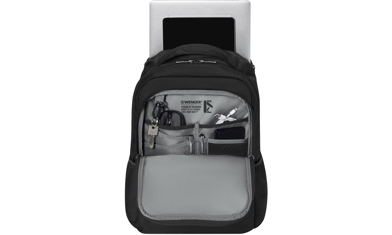 Wenger XE Resist czarny 16'' wnetrze