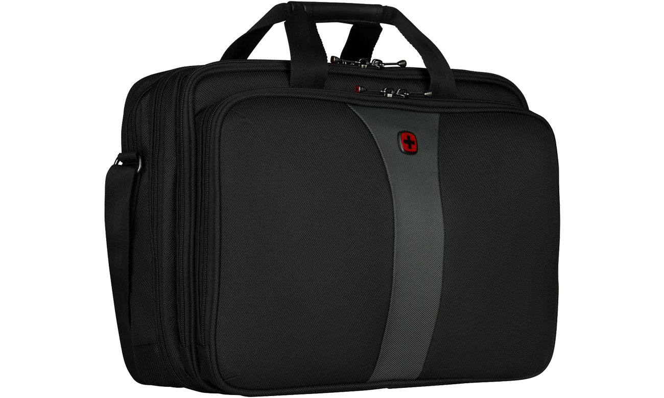 Torba na laptopa Wenger Legacy czarno - szara 17'' 600655