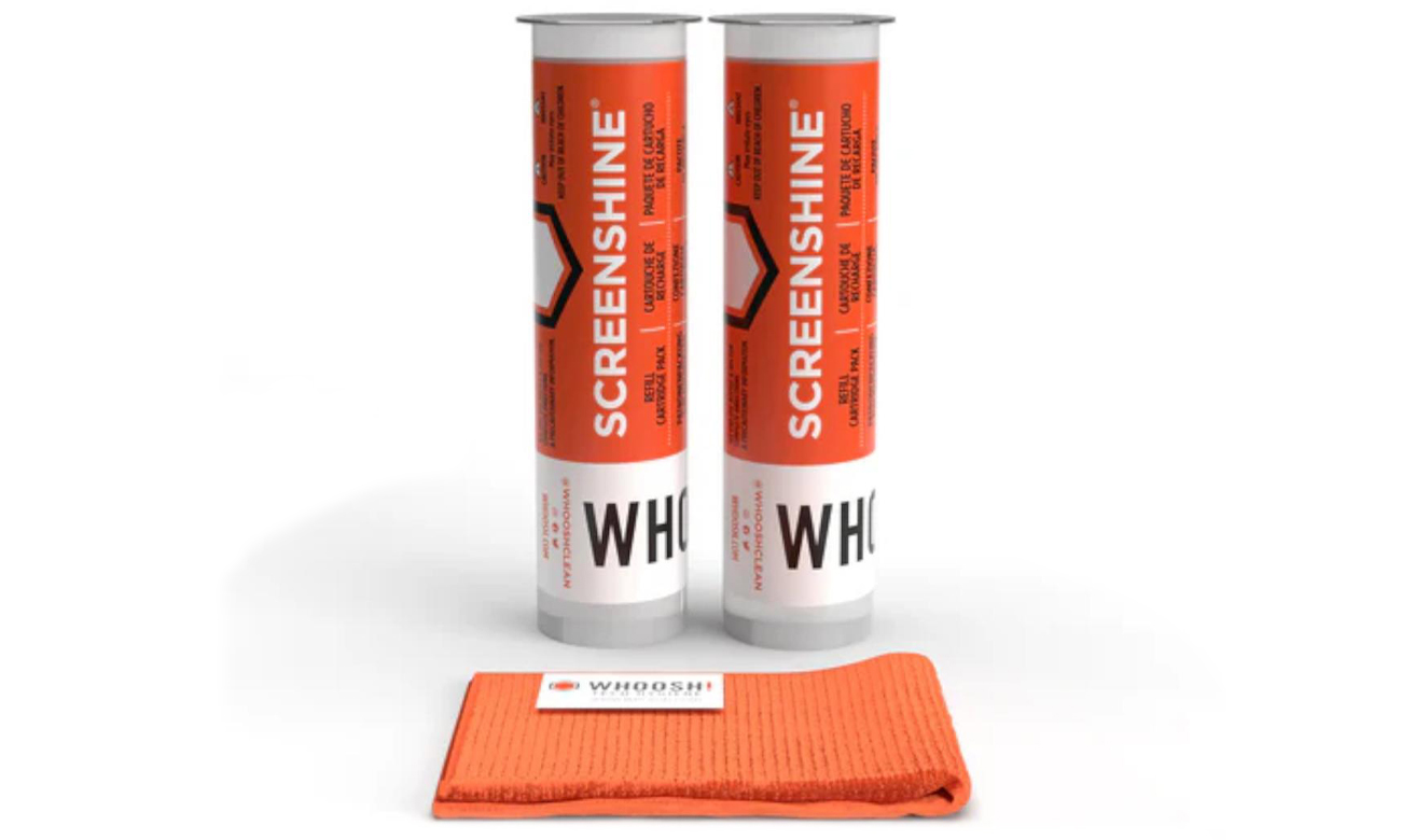 Nachfüllkartusche für Screeshine 2 x 500ml Whoosh Eco Refill