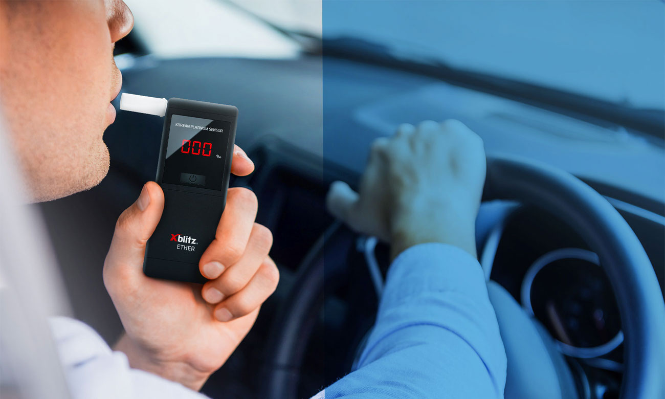 Xblitz Ether Alkoholmessung