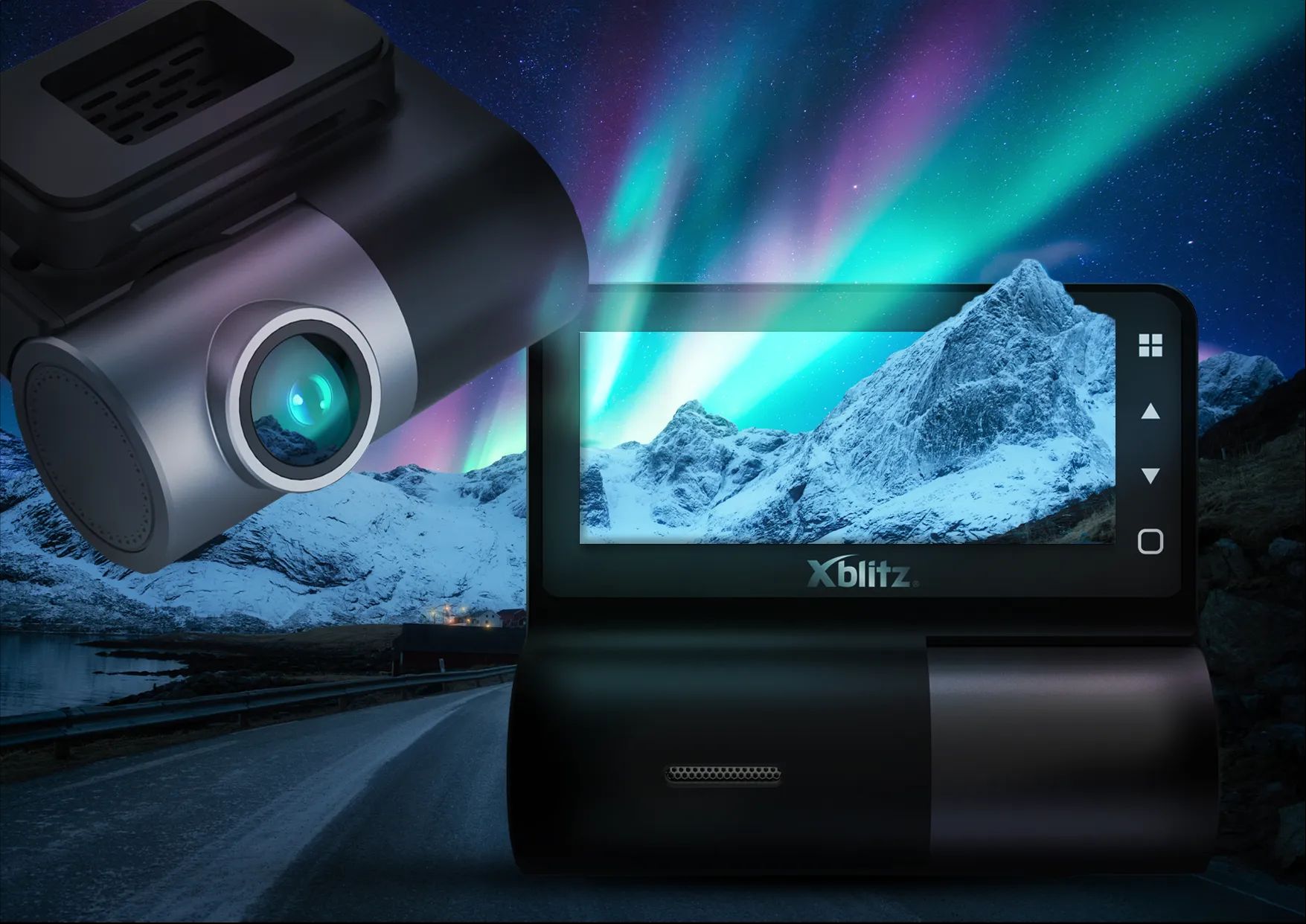 Polarlicht und Xblitz Falcon