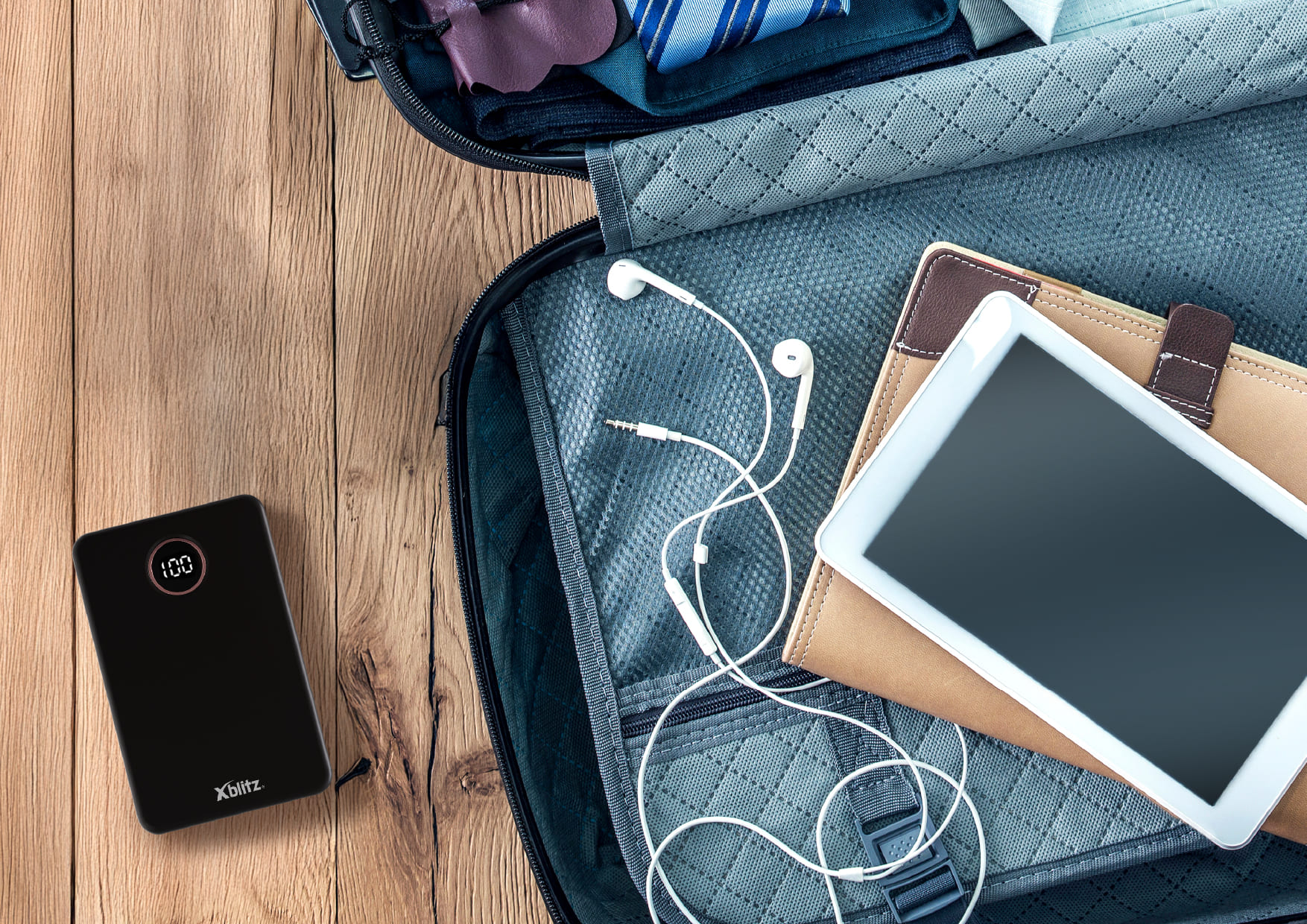 Xblitz Magboost - Kompakter Powerbank mit magnetischer Befestigung