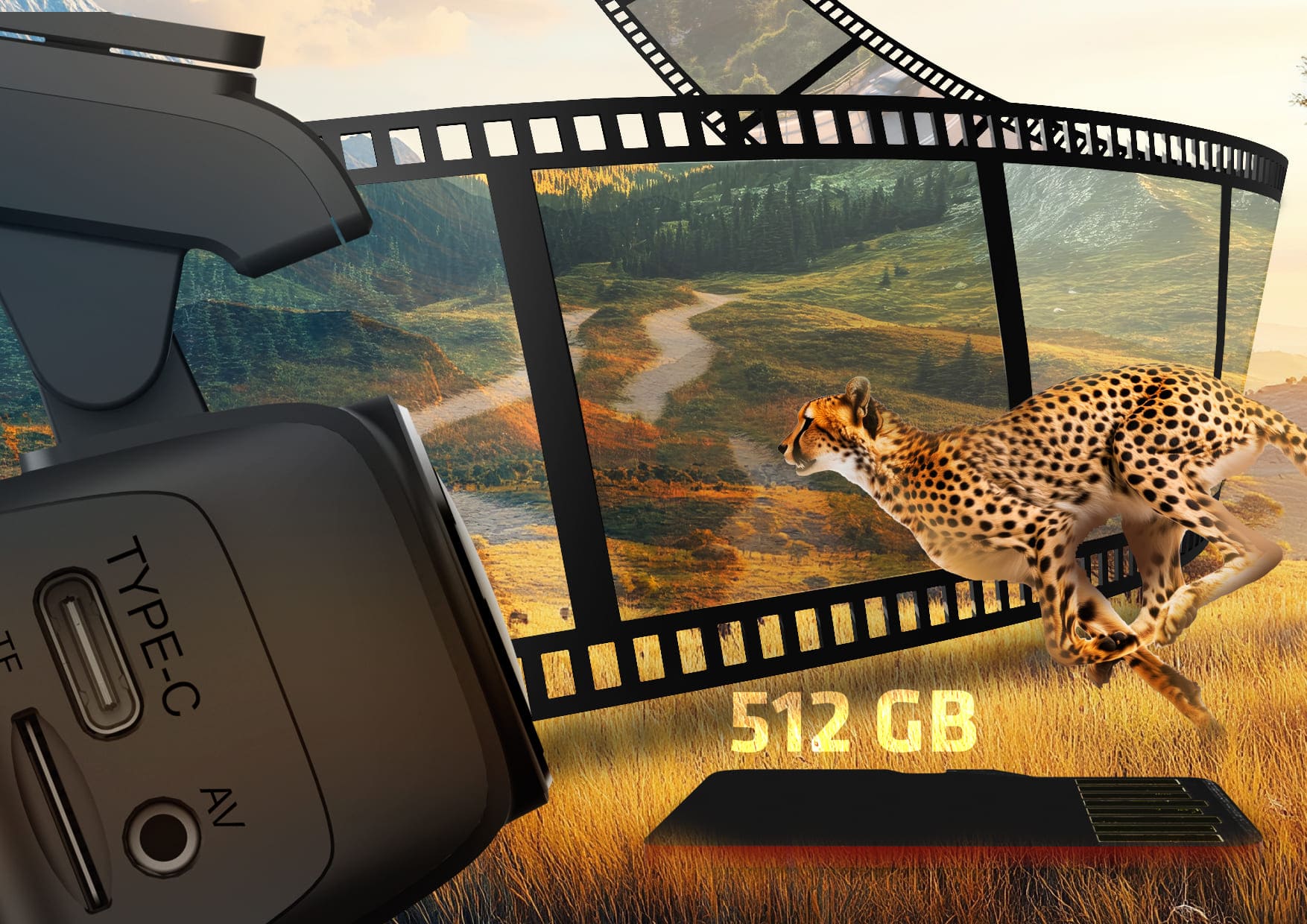 Xblitz GO3 – Dashcam UHD 4K mit GPS und WIFI