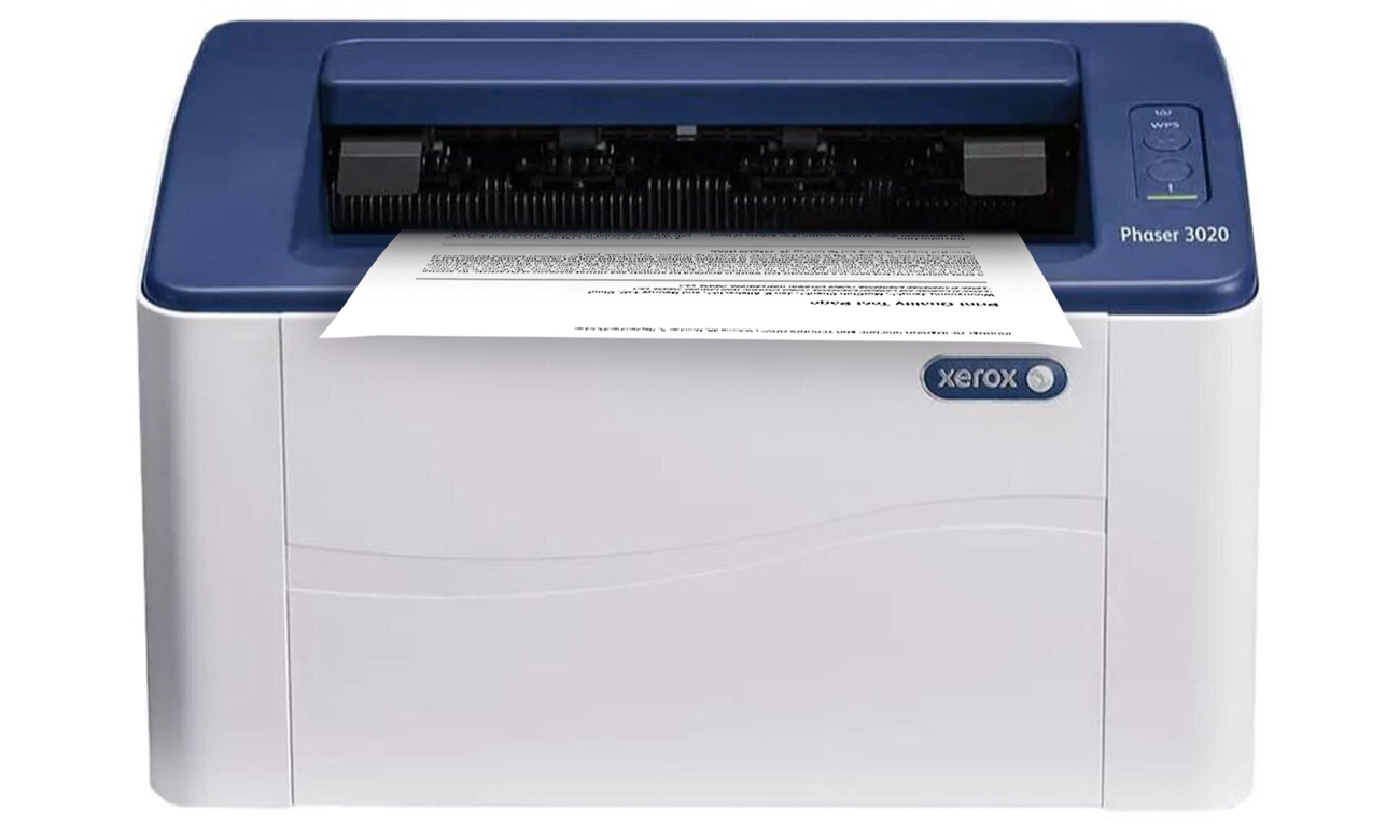Xerox Phaser 3020 Ansicht von vorne
