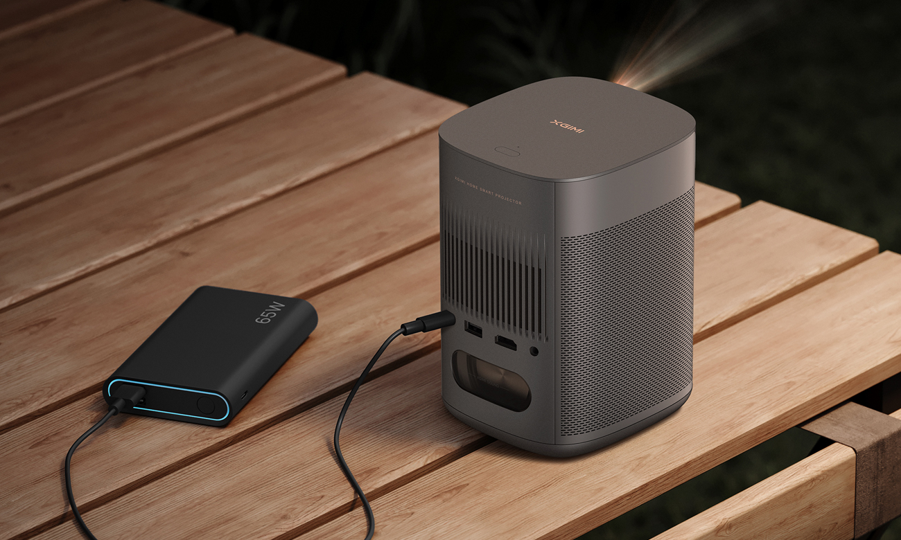 XGIMI MoGo 2 Pro zasilanie z Power Banku