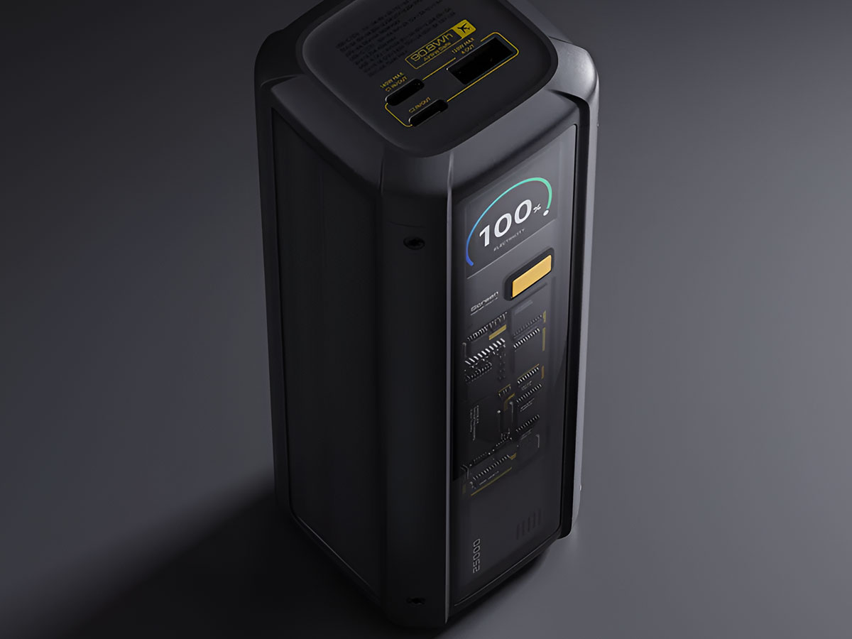 212W HyperCharge Power Bank 25000mAh