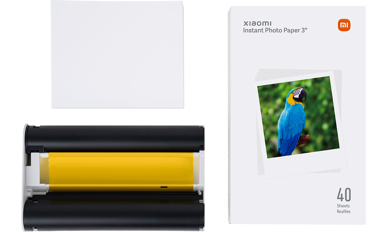 Xiaomi Instant Fotopapier 3'' 40 Stück 86 x 102 mm
