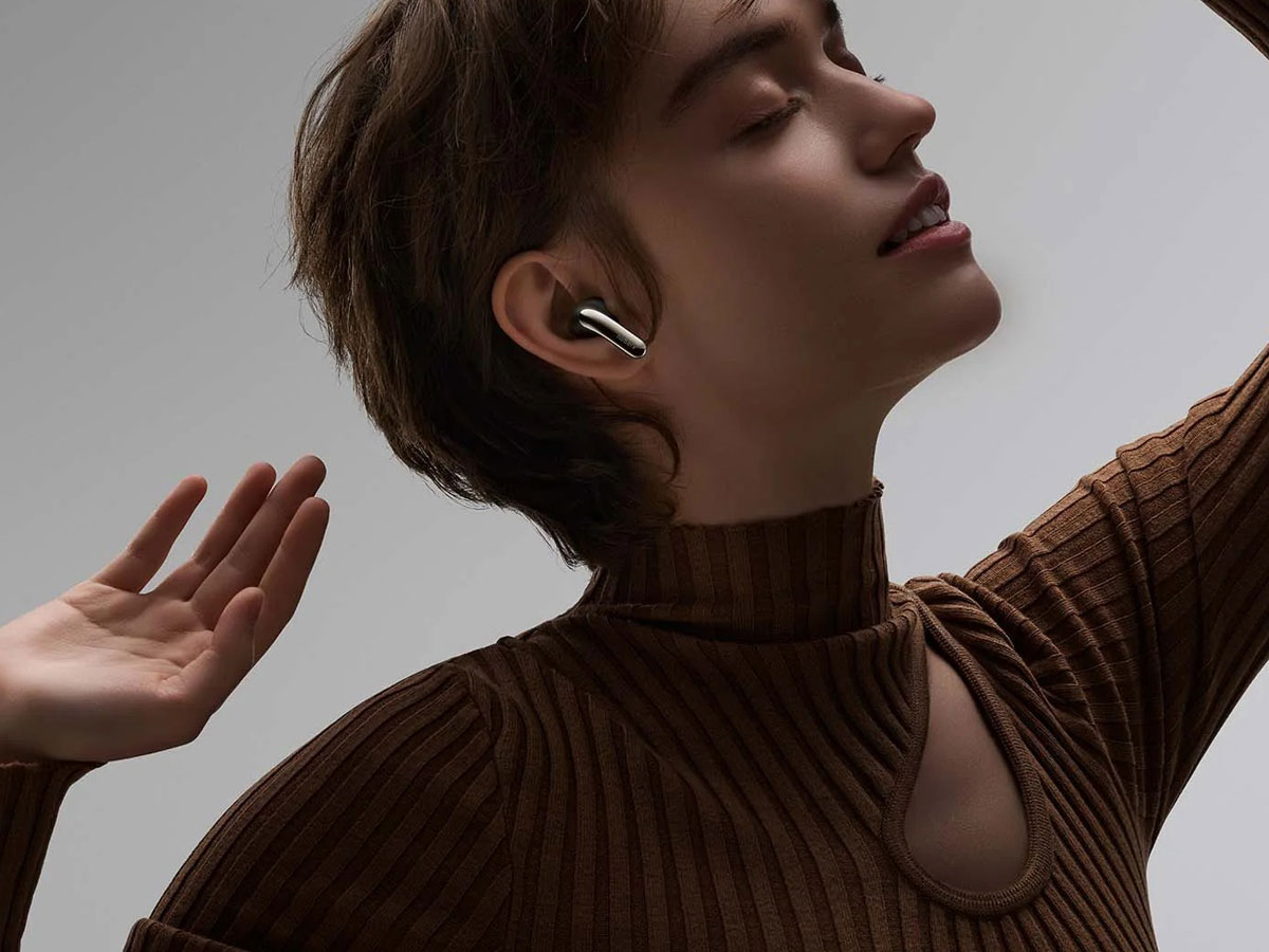 Słuchawki bezprzewodowe Xiaomi Buds 5 Pro Wi-Fi Czarne - Grafika lifestyle