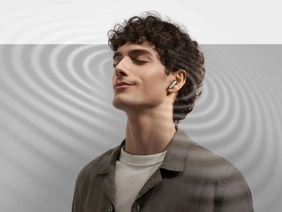 Słuchawki bezprzewodowe Xiaomi Buds 5 Pro Wi-Fi Czarne - Grafika lifestyle