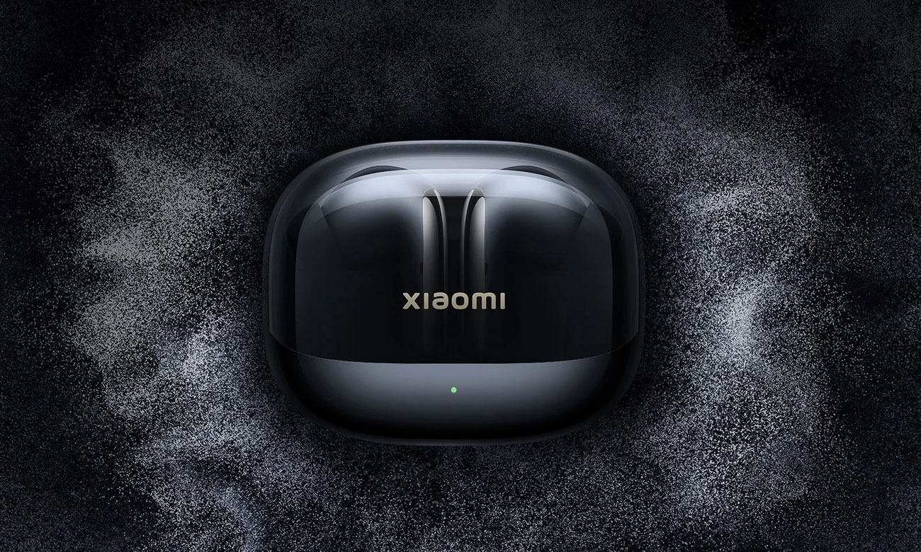 Słuchawki bezprzewodowe Xiaomi Buds 5 Pro Wi-Fi Czarne - Grafika z tłem