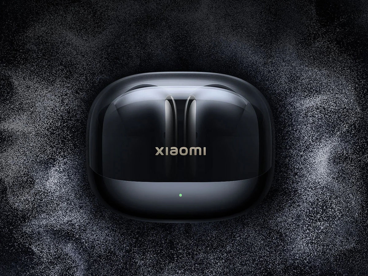 Słuchawki bezprzewodowe Xiaomi Buds 5 Pro Wi-Fi Czarne - Grafika z tłem