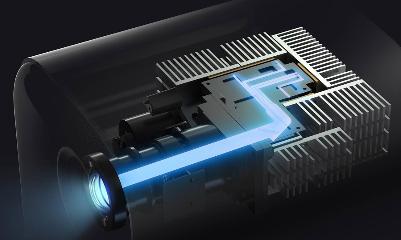 Versiegeltes optisches System und effiziente Kühlung