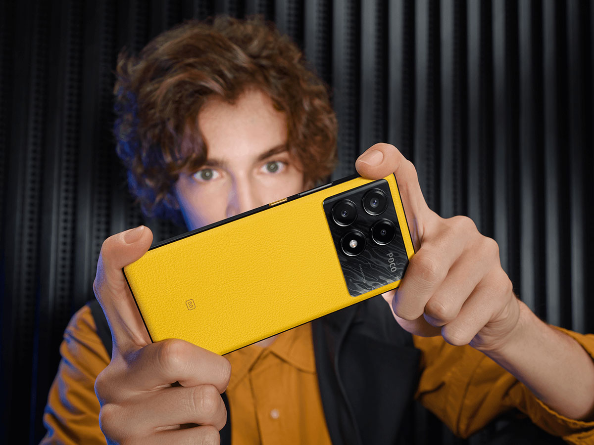 Xiaomi POCO X6 Pro 5G 256 GB Gelb Kamera hinten