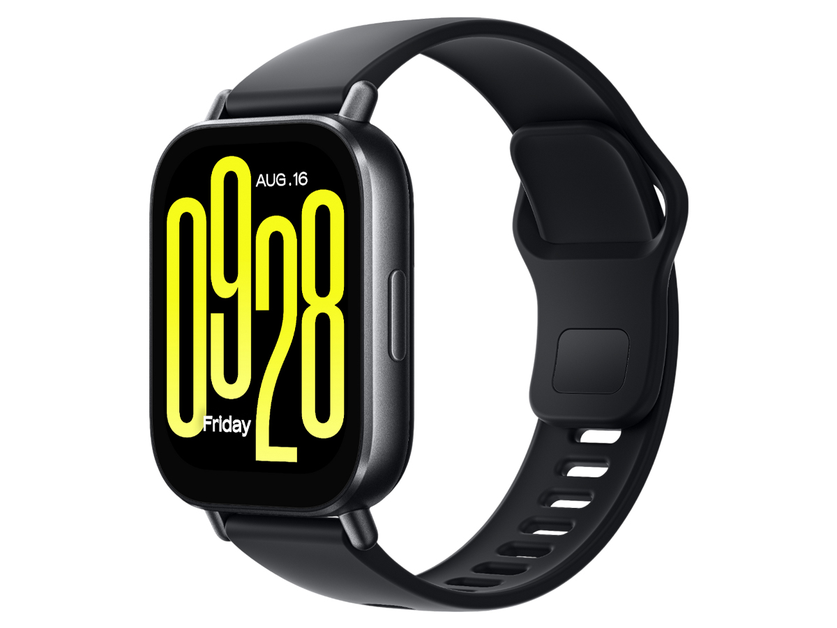 Smartwatch Xiaomi Redmi Watch 5 Active Schwarz - Frontansicht im Winkel