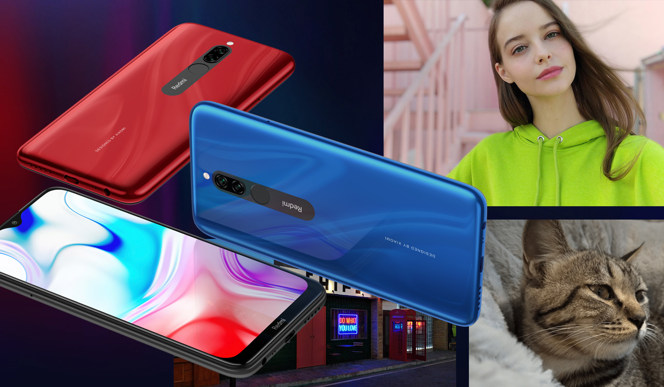 Xiaomi Redmi 8 Dual-Kamera mit KI