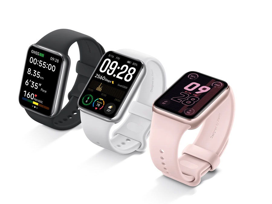 Xiaomi Smart Band 9 Pro verschiedene Farbversionen silber, schwarz, rosa