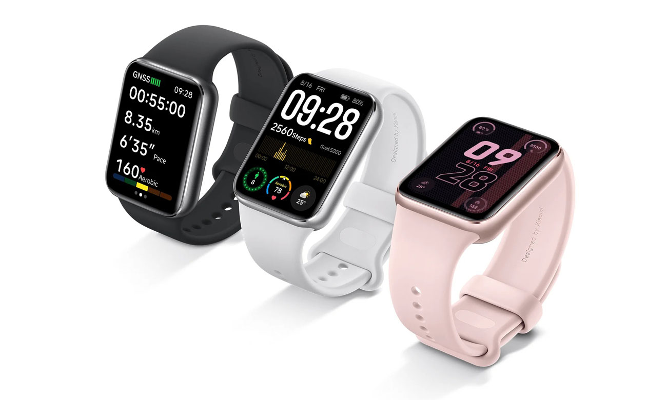 Xiaomi Smart Band 9 Pro verschiedene Farbversionen silber, schwarz, rosa