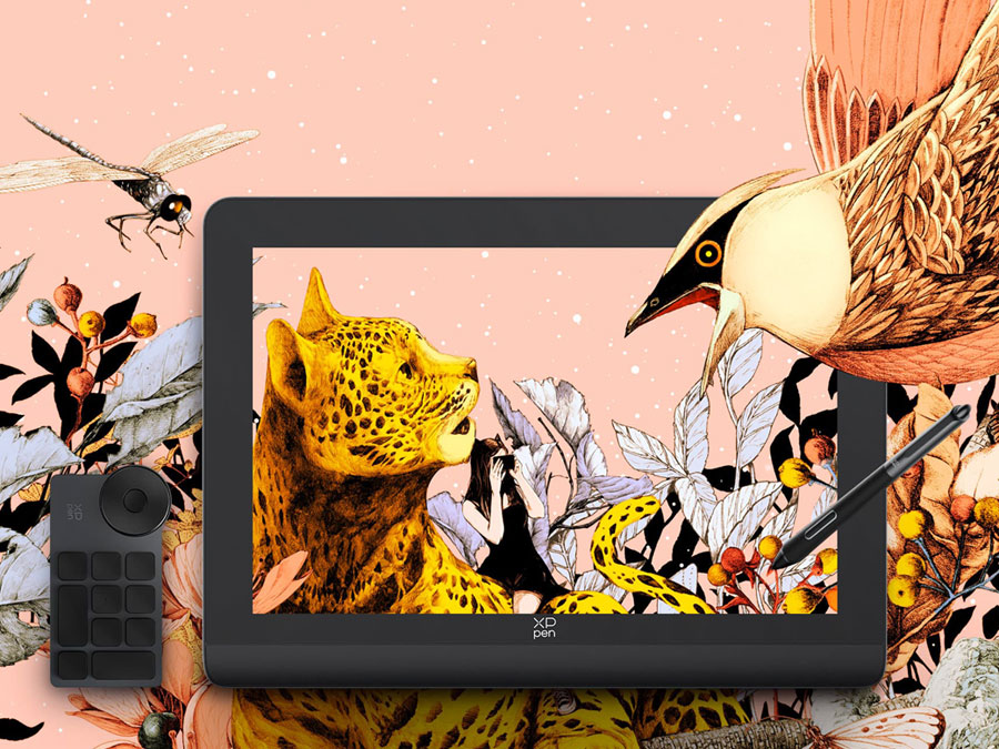 XP-Pen Artist Pro 16 Bildschirm Stift Tastatur